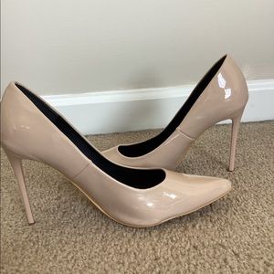 Nude pumps, USA size 9, worn twice